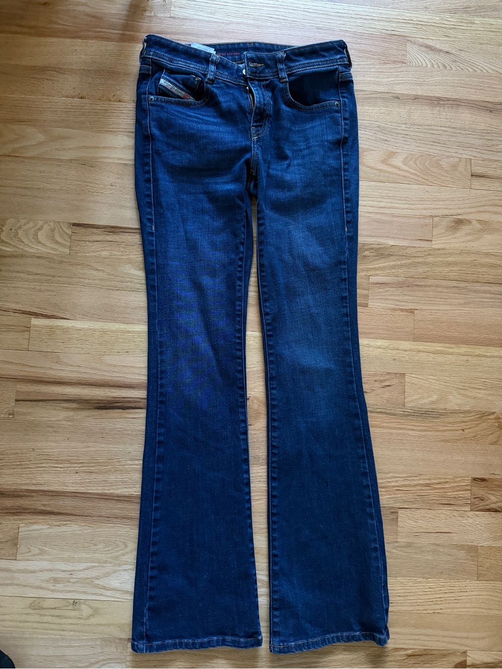 Diesel 1969 D-Ebbey Dark Blue Bootcut flare jean